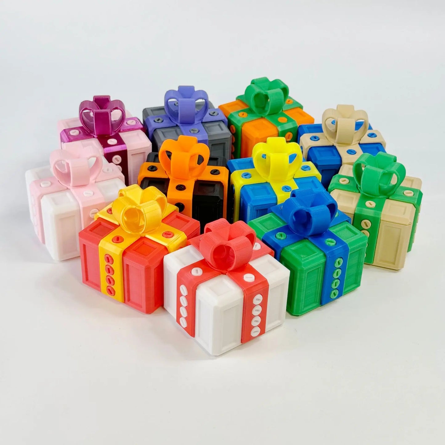 Annoying Gift Box with Screws Large Annoying Gift Boxes Prank Screw Box 3D Printed Gift Box Money Card Container Christmas Gift