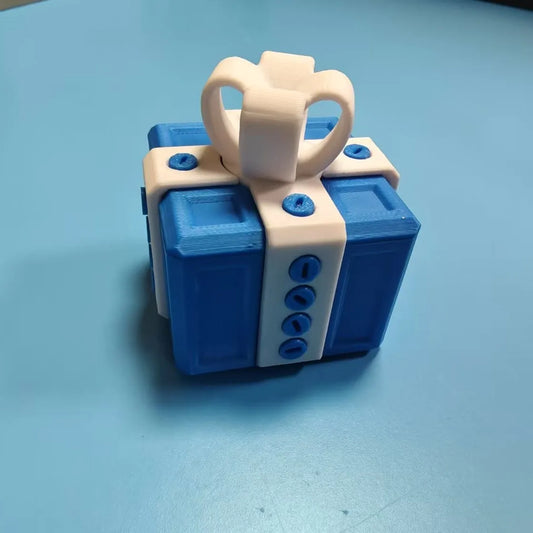 Annoying Gift Box with Screws Large Annoying Gift Boxes Prank Screw Box 3D Printed Gift Box Money Card Container Christmas Gift